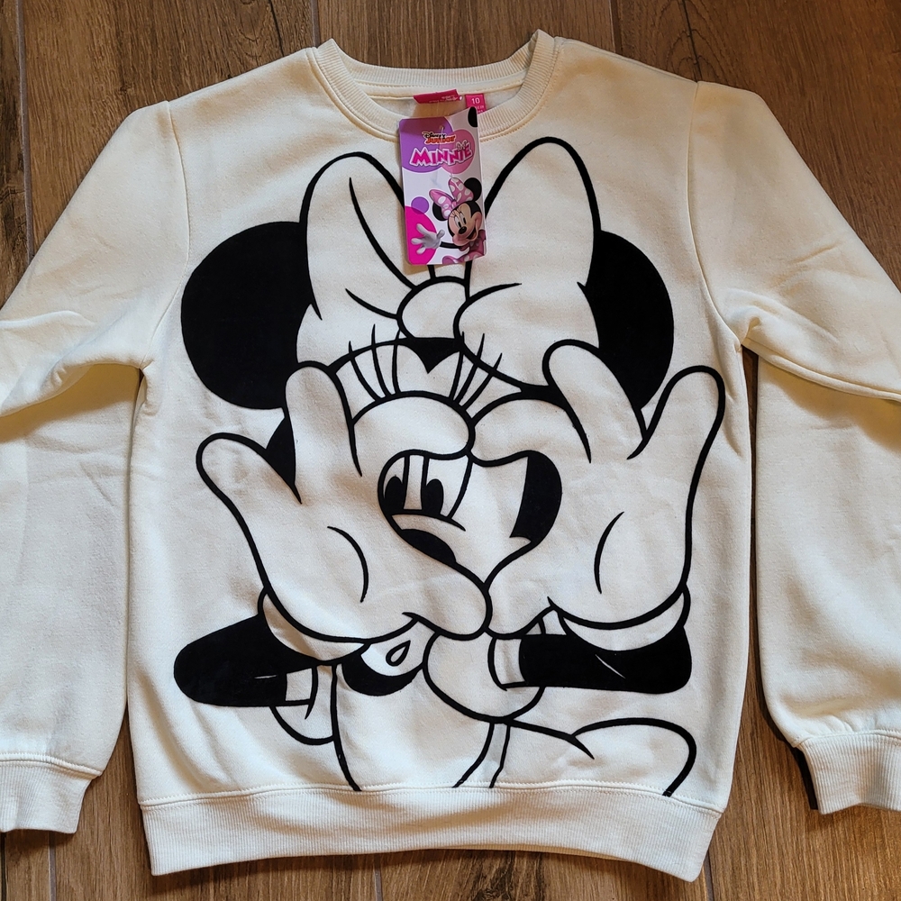 Minnie Mouse Cream Sweater